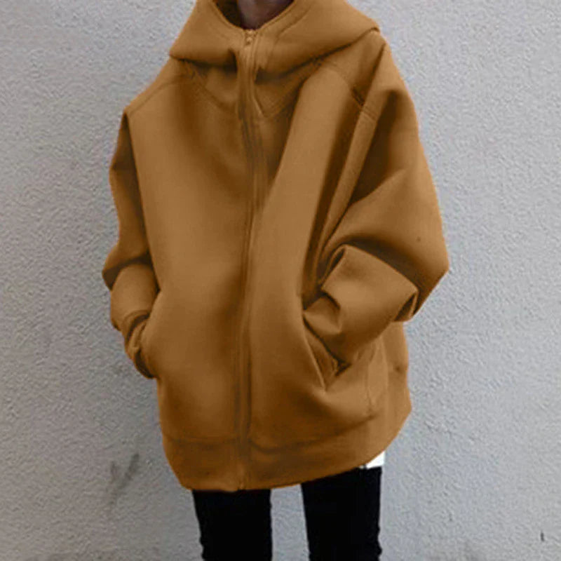 Damen-Kapuzenpullover, wasserabweisendes Material-2