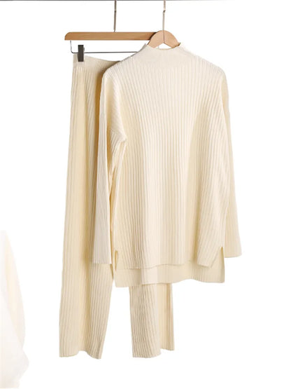 Damen-Strickanzug, elegantes Acryl-4