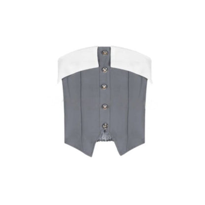Variant image for Damen A-Linien Rock-Set Elegantes Polyester-13