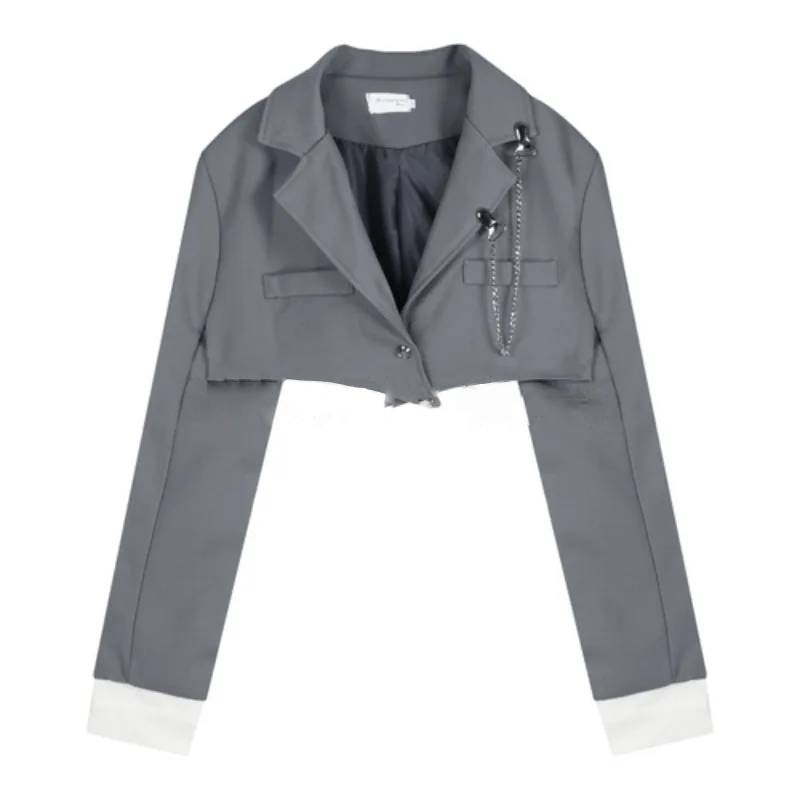 Variant image for Damen A-Linien Rock-Set Elegantes Polyester-10
