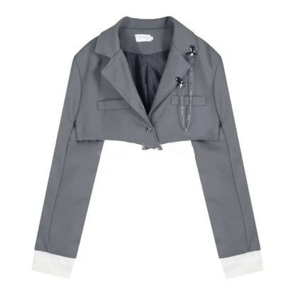 Variant image for Damen A-Linien Rock-Set Elegantes Polyester-10