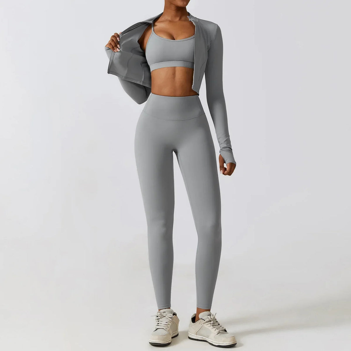 Variant image for Damen-Leggings-Set, Sportliches Nylon, Elasthan-41