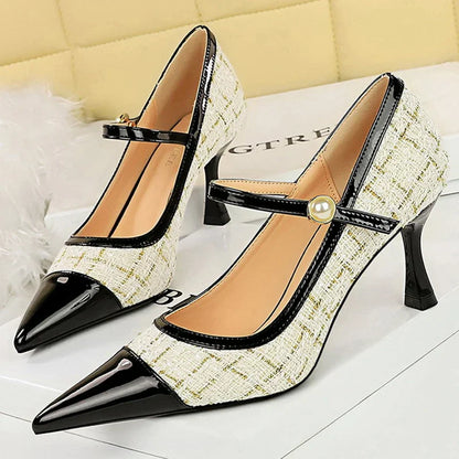 Variant image for Damen Schuhe Stiletto Elegant PU-Material Hoher Absatz-36