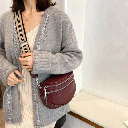 Moderne Damenhandtasche aus Synthetikmaterial – geräumige Umhängetasche für Alltag und Fest, mehrere Farben 6