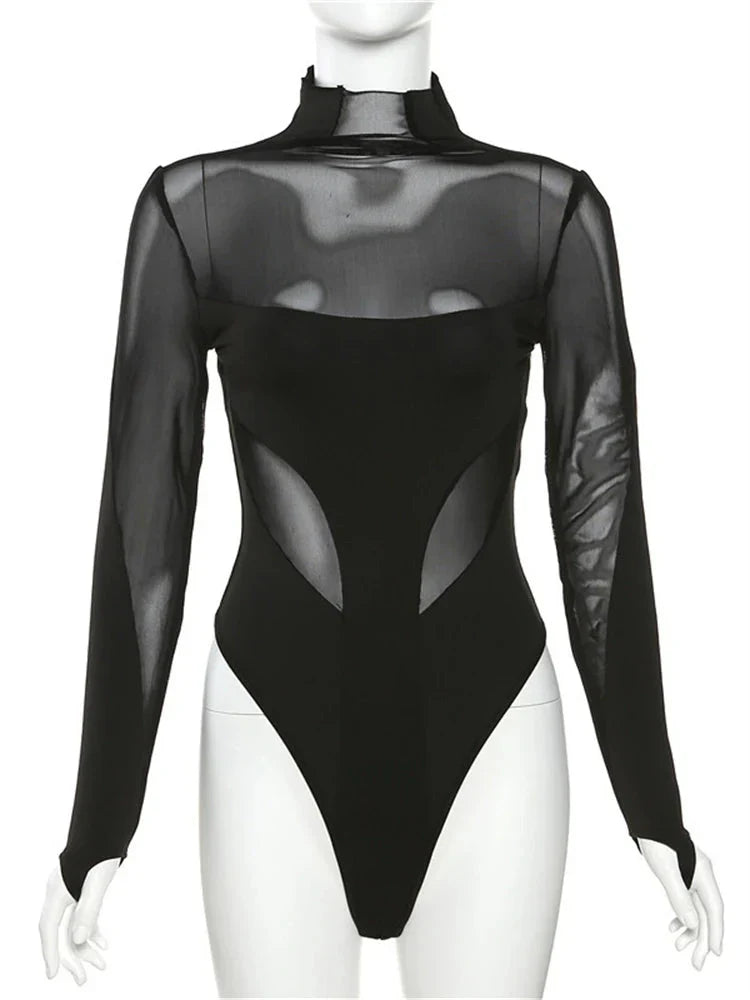 Damen-Body, auffällig, Design, Polyester, elegant, komfortabel, Passform-2