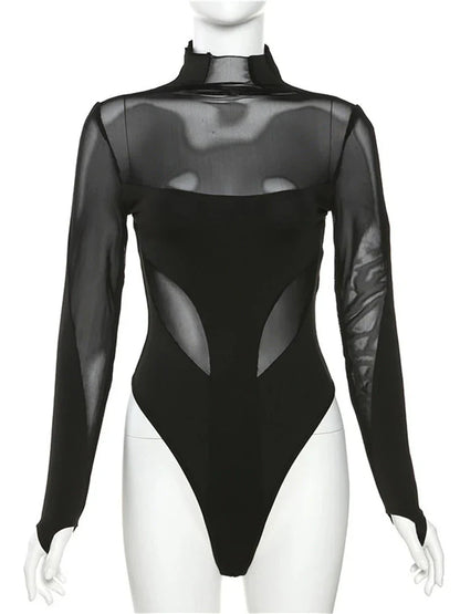 Damen-Body, auffällig, Design, Polyester, elegant, komfortabel, Passform-2