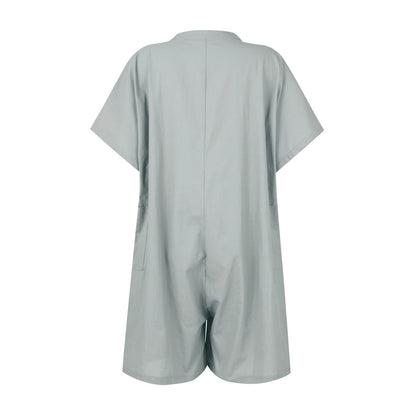 Damen-Jumpsuit, elegantes Design, atmungsaktives Material-4