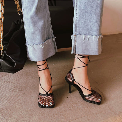 Variant image for Damen-Hohe Absätze Spiralband Synthetischer Stiletto-Absatz-9