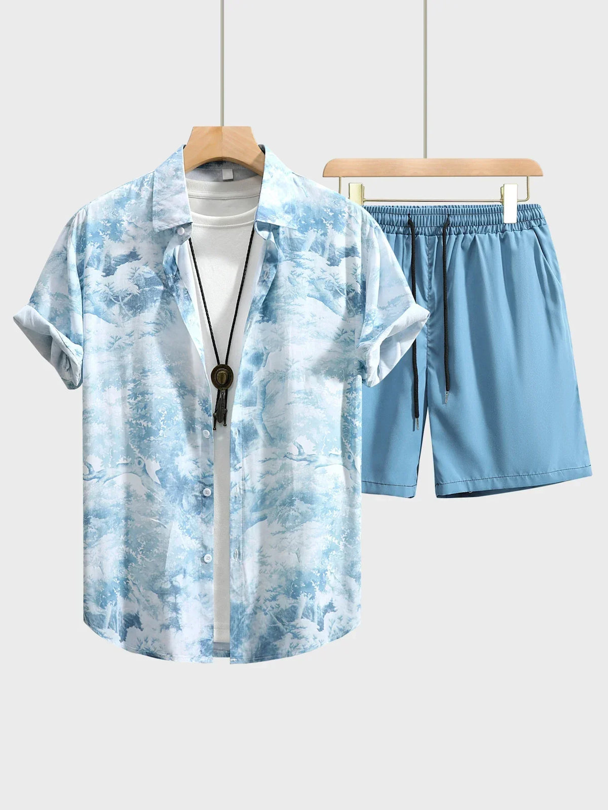Zweiteiliges Damen-Strandset aus Polyester-1