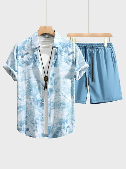 Zweiteiliges Damen-Strandset aus Polyester-1