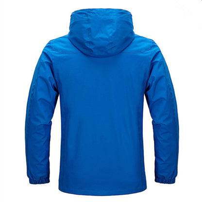 Damen-Herbstjacke Wasserdicht mit winddichtem Kragen und verstellbarer Taille-3