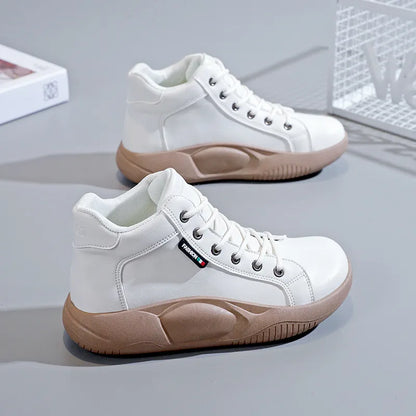 Damen-Trainingsschuhe, bequeme Sneakers, Textil, synthetische Materialien 6