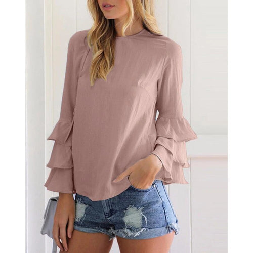 Hemdkleid für Damen im klassischen Stil, 100 % Baumwolle-1