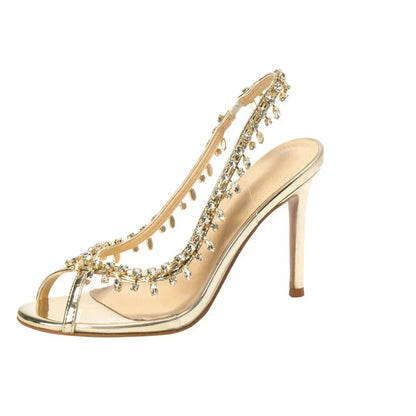 Variant image for Damen-Sandalen, Slingback-Absatz, PVC-7