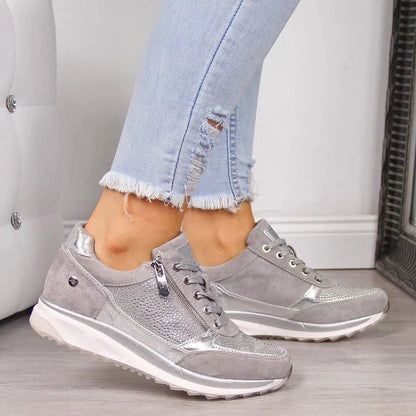 Herren-Sneakers, modernes Design, mit Reißverschluss, Textil und Synthetik-1