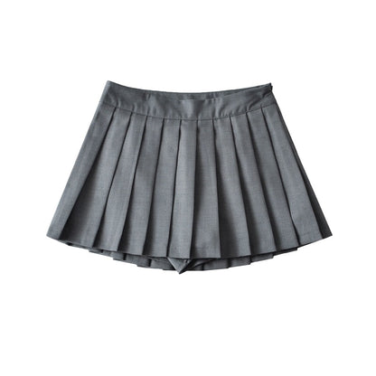 Variant image for Damen-Minirock, plissiertes Polyester-2