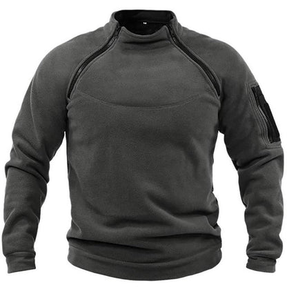 Damen-Taktische Jacke, Winter Fleece, lässiges Design-3