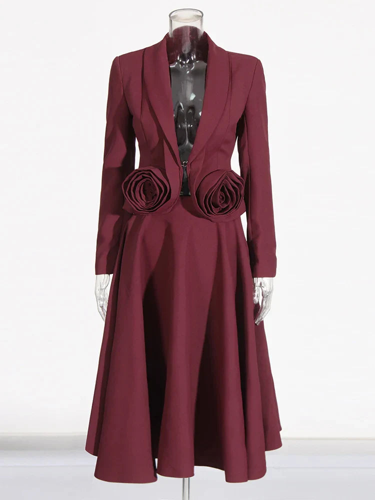 Variant image for Damen-Rock-Set, elegantes Design, Baumwolle, Polyester-9