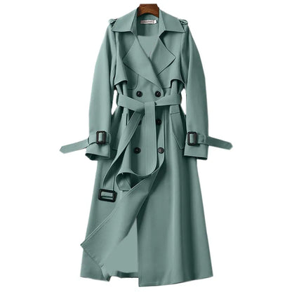 Variant image for Damen-Trenchcoat, kurzes klassisches Design, leichtes Material-22