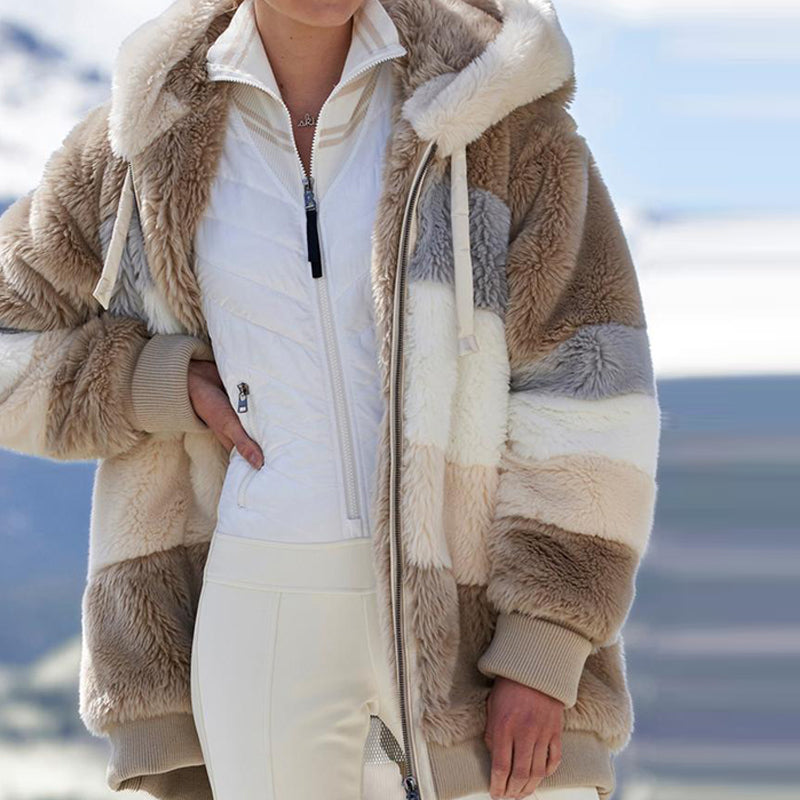 Kapuzen-Herren-Winterjacke aus hochwertigem Polyester – perfekt für Herbst- und Winteraktivitäten 5