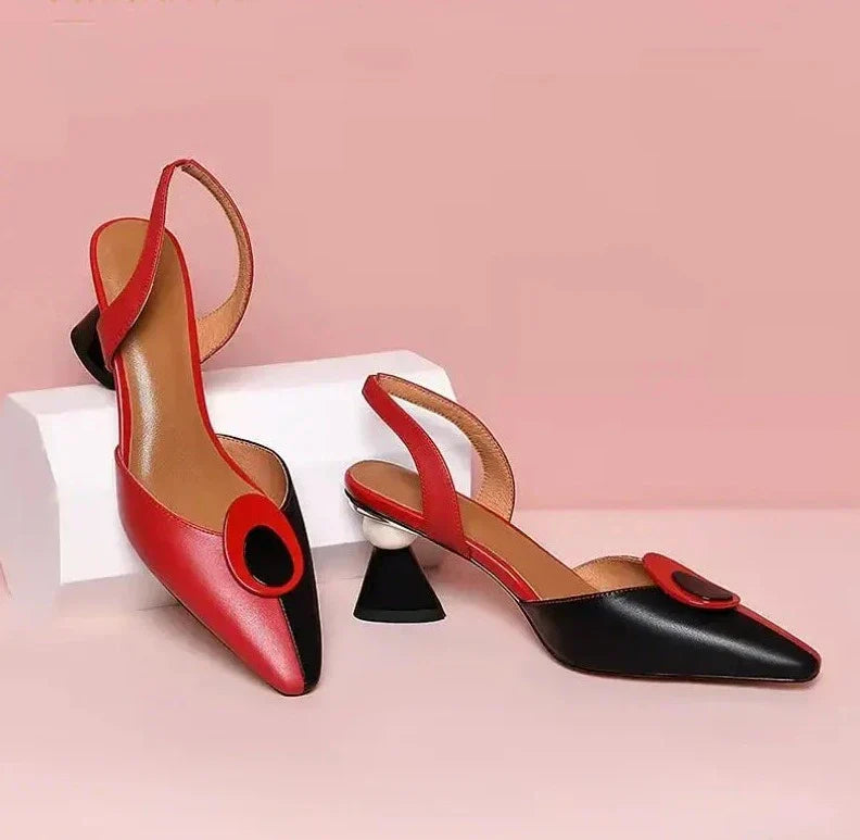 Variant image for Damen-Slingback-Schuhe, Stiletto, PU, Komfort-1