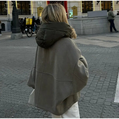 Wasserdichte Herren-Winterjacke – Polyester im Oversize-Schnitt mit lässiger Passform und mehreren Taschen 4