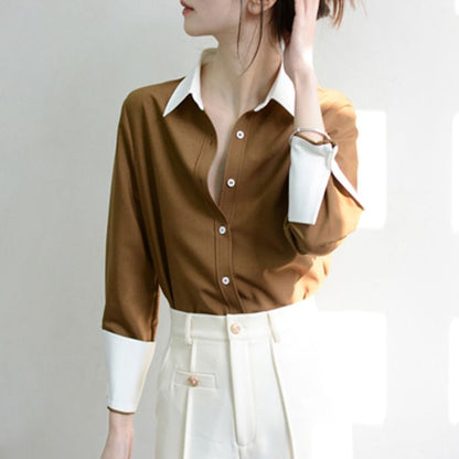 Herrenhemd, lässiger Stil, leichtes Polyester-2