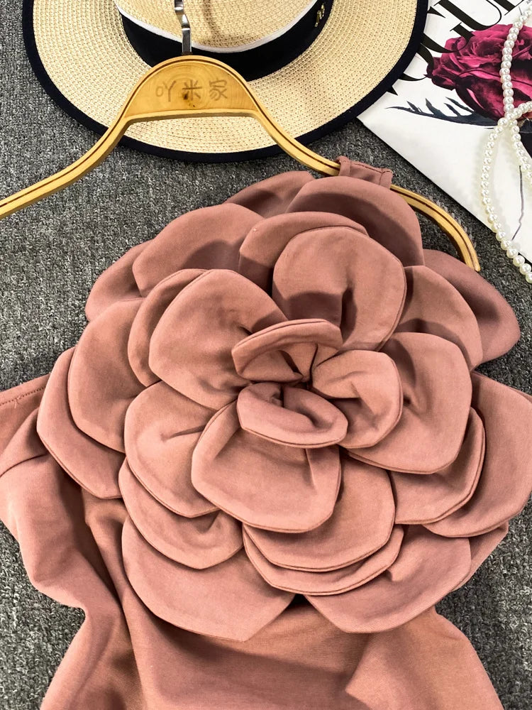 Geblümtes Party-Top für Damen aus Baumwolle und Polyester – Patchwork-Details für Alltag und Fest 6