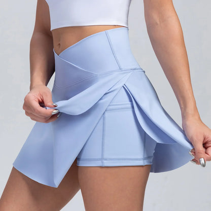 Variant image for Damen Skort Trendig Polyester Elastan-21