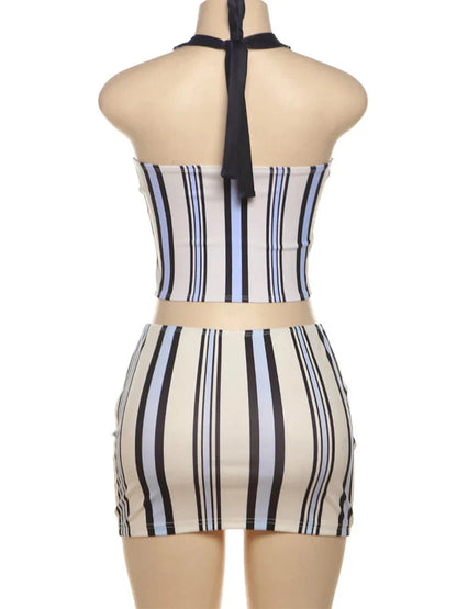 Damen-Nachtwäsche, gemusterter Morgenrock, Set, Polyester, Elasthan-6