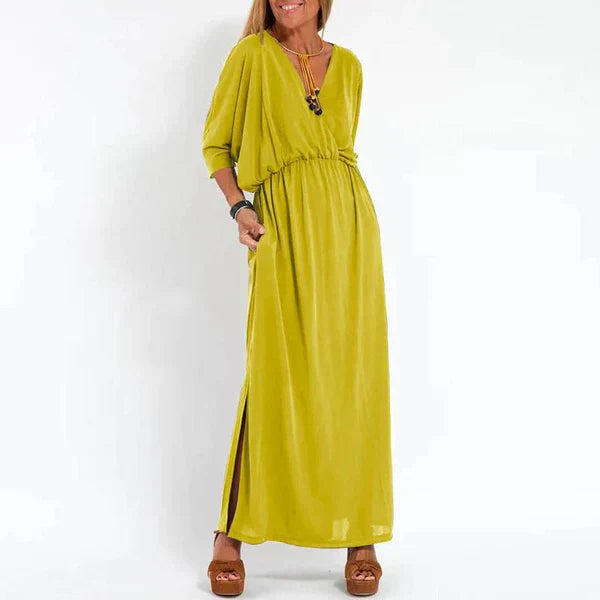 Variant image for Damen-Maxikleid, Boho-Stil, leichtes Material-43