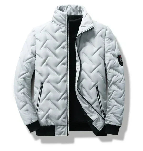 Damenjacke Gepuffert Modernes Design Polyester-3