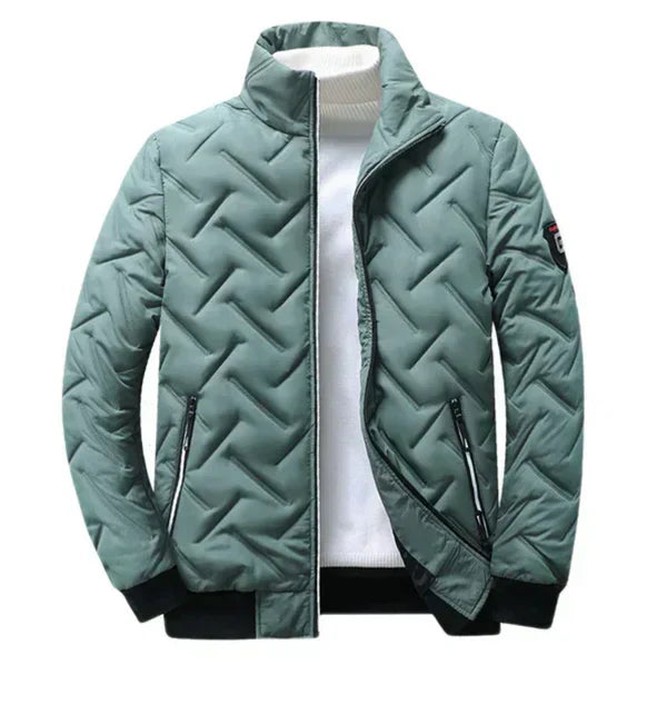 Damenjacke Gepuffert Modernes Design Polyester-2