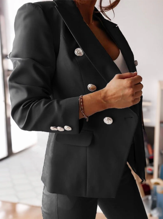 Elegantes zweiteiliges Set für Damen aus hochwertigem Stoff – schmeichelhafte Passform für alle Anlässe 9
