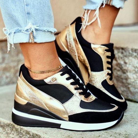 Variant image for Damen Sneakers Ergonomisches Design Atmungsaktives Material Gepolsterte Sohle-33