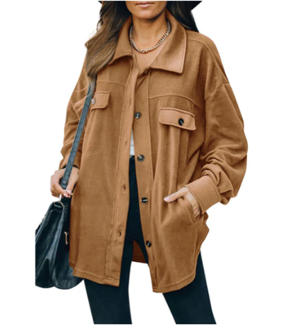 Luftige Damenjacke aus Polyester mit elegantem Design für Damen – bequeme Passform, mehrere Größen 12