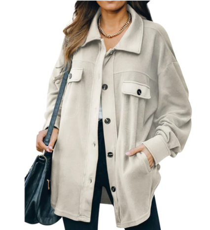 Luftige Damenjacke aus Polyester mit elegantem Design für Damen – bequeme Passform, mehrere Größen 10