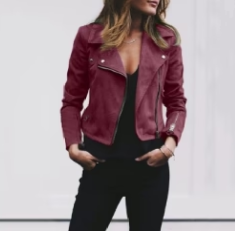 Damenjacke mit Reißverschluss aus Polyester – elegante und vielseitige Jacke für Damen 12
