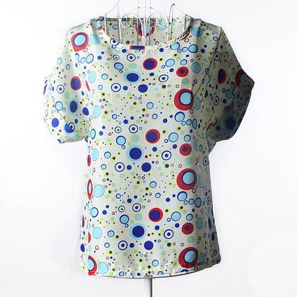 Damen-T-Shirt, moderne lässige Baumwolle-6