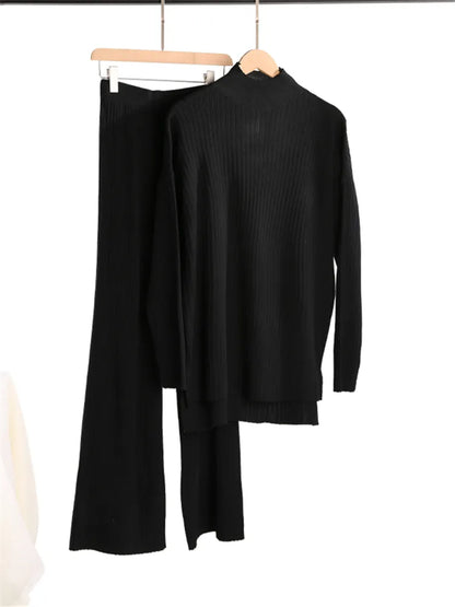 Damen-Strickanzug, elegantes Acryl-2