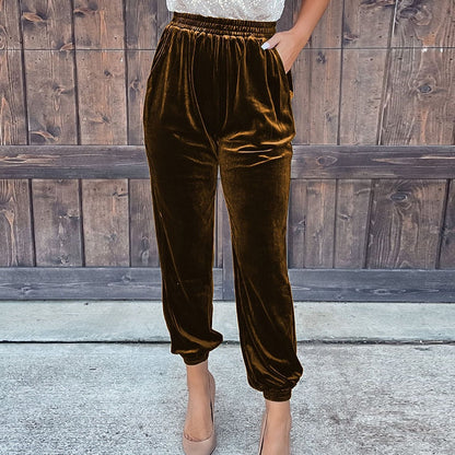 Damen-Winterhose Zeitloses Design Hochtailliert aus hochwertigem Stoff-5