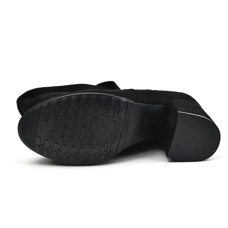 Damen-Absätze Orthopädisch Stützend Leder-5