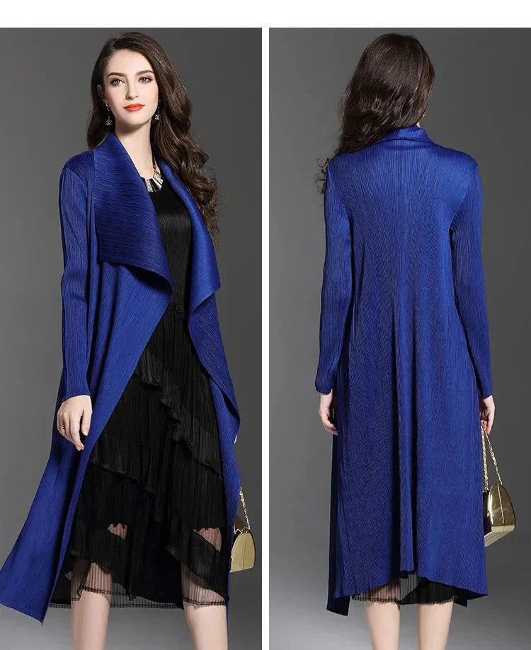 Damen-Mantel Monochrom Winter Polyester-1