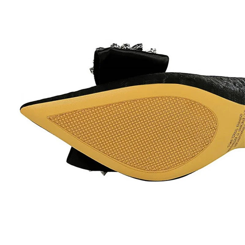 Damen-Pumps, spitzes Design, PU-Material, elegante und bequeme Schuhe-5