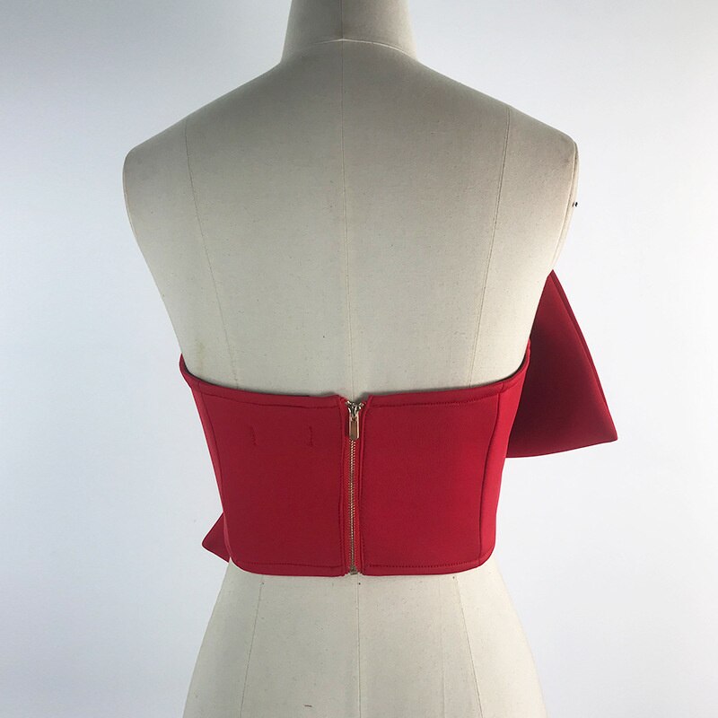 Damen-Party-Tops, ärmellos, monochrom, Baumwolle-3