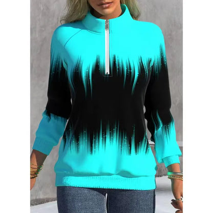 Variantenbild für langen Damen-Hoodie im lässigen Stil aus 100% Baumwolle-33