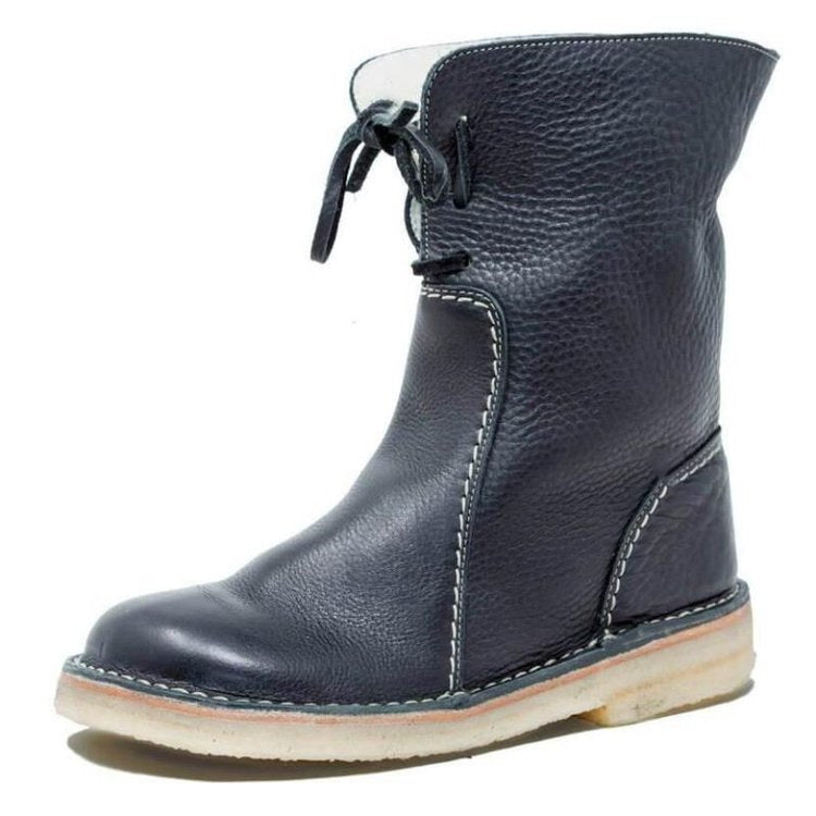 Variant image for Gefütterte Damen-Winterstiefel, wasserbeständig, bequem, mit Reißverschluss-42