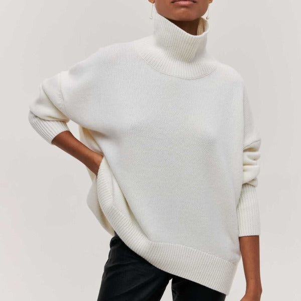 Variant image for Damen-Strickpullover, modernes Design, weicher Stoff-22