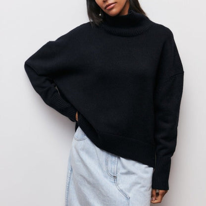 Variant image for Damen-Strickpullover, modernes Design, weicher Stoff-4