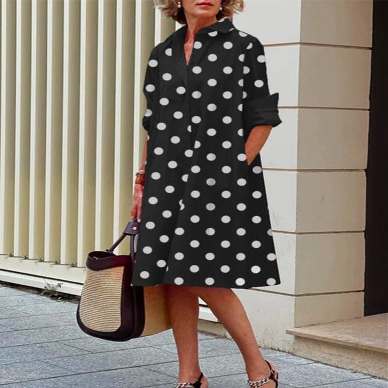 Damen-elegantes Kleid, leichtes Material-4